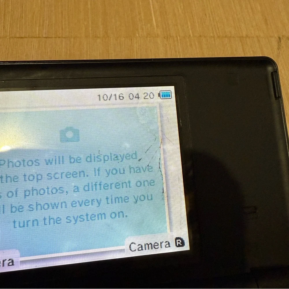 Nintendo DSi Handheld Black Console Lot 6 Games w/Charger Tested Read Below!